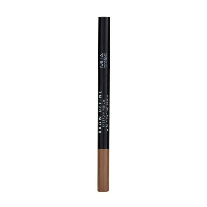 MUA Eyebrow Pencil With Blending Brush Light Brown