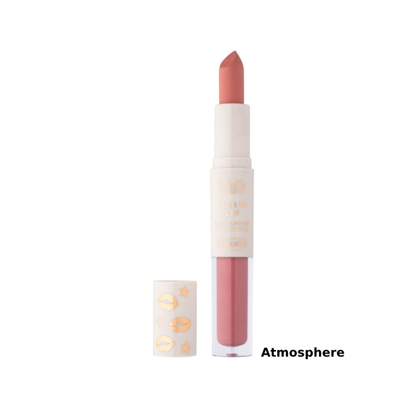MUA Starlight DUO Lipstick & Gloss Atmosphere - Image 2