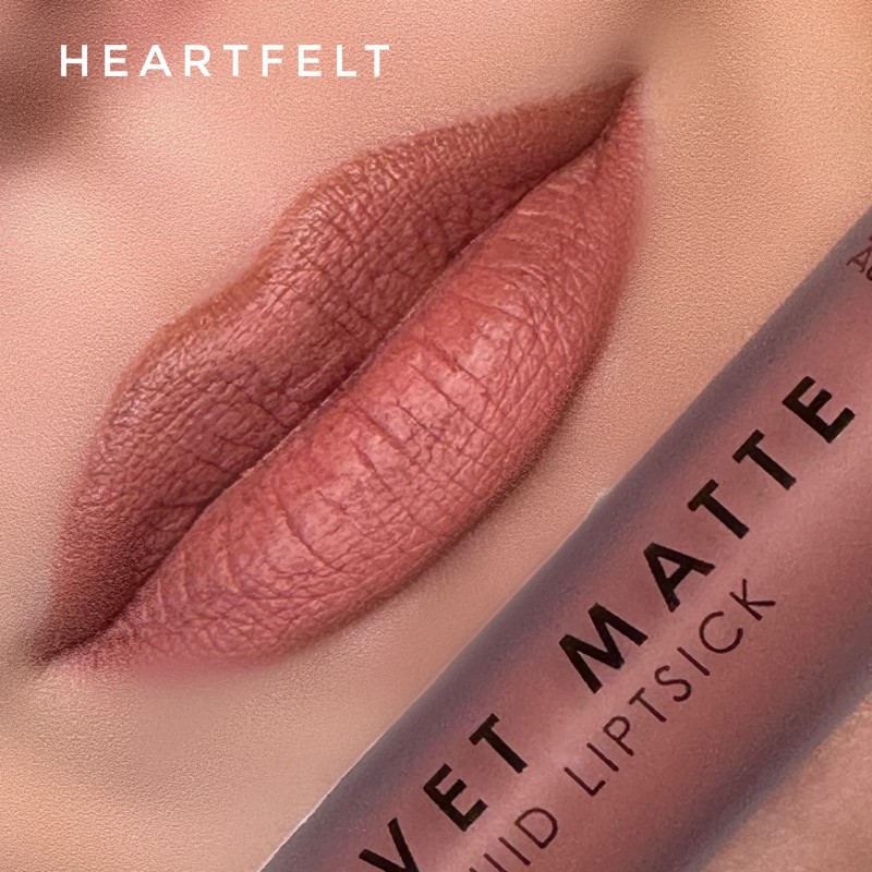 MUA Velvet Matte Liquid Lipstick Heartfelt 3gr - Image 2