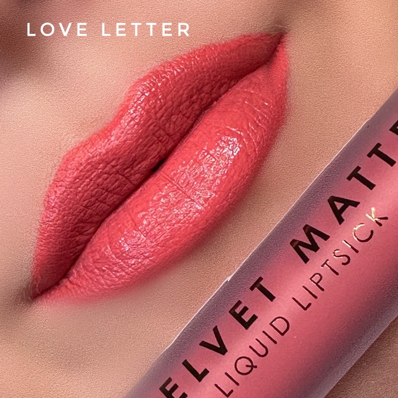MUA Velvet Matte Liquid Lipstick Love Letter 3gr - Image 3