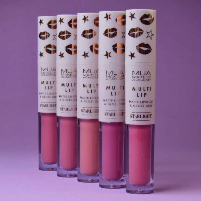 MUA Starlight DUO Lipstick & Gloss Idol 3,2gr - Image 5
