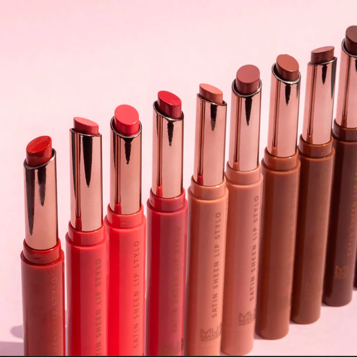 MUA Satin Sheen Lip Stylo Razzleberry 2gr - Image 4