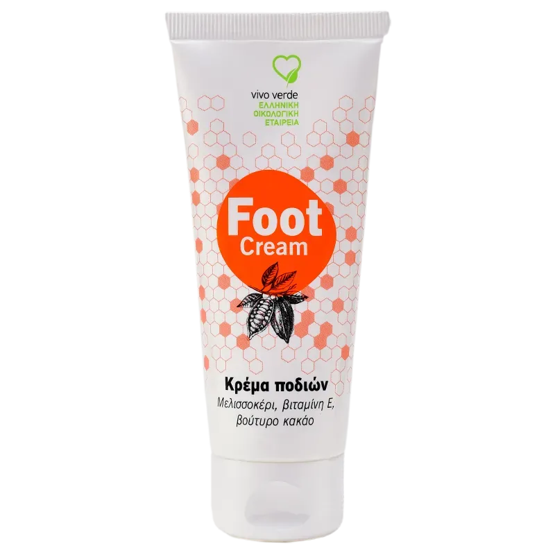 Vivo Foot Cream Ενυδατική Κρέμα Ποδιών με μελισσοκέρι 75ml